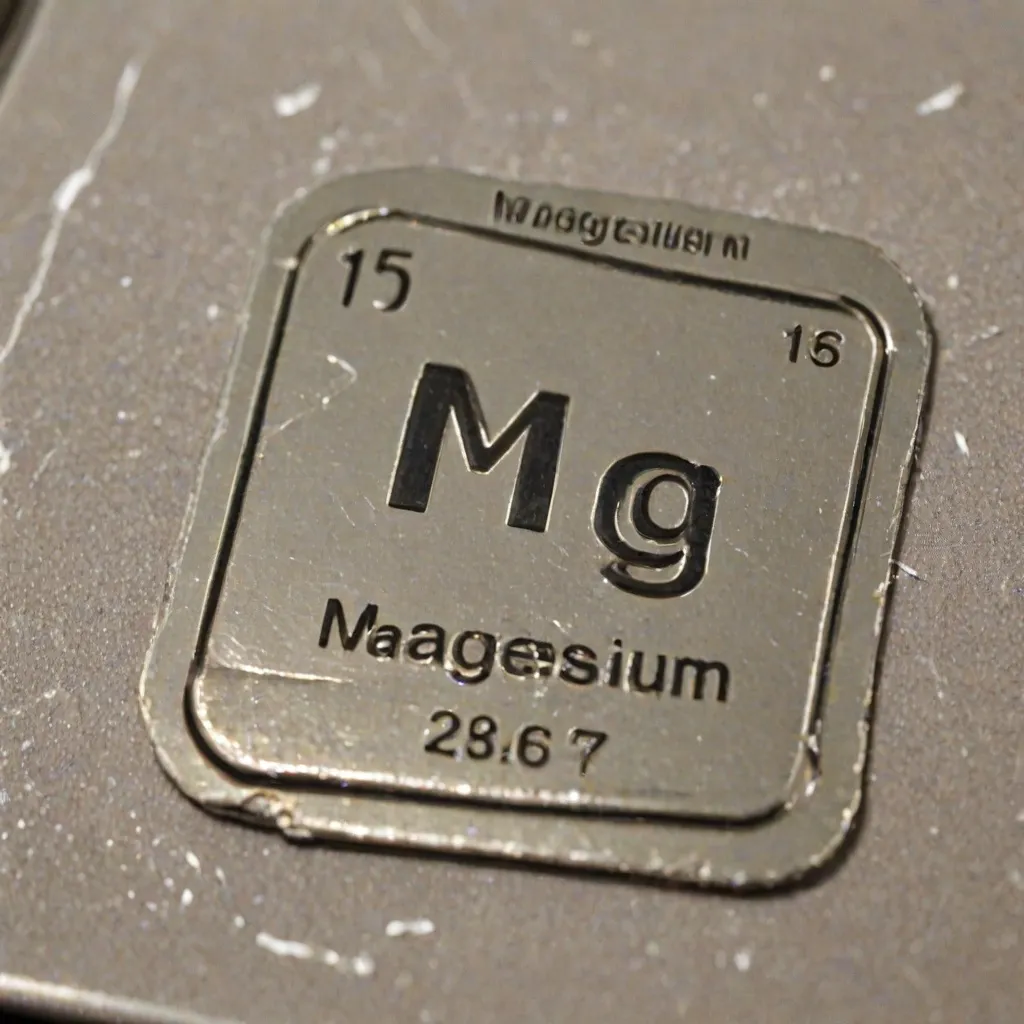 Co oznacza pierwiastek Mg?
