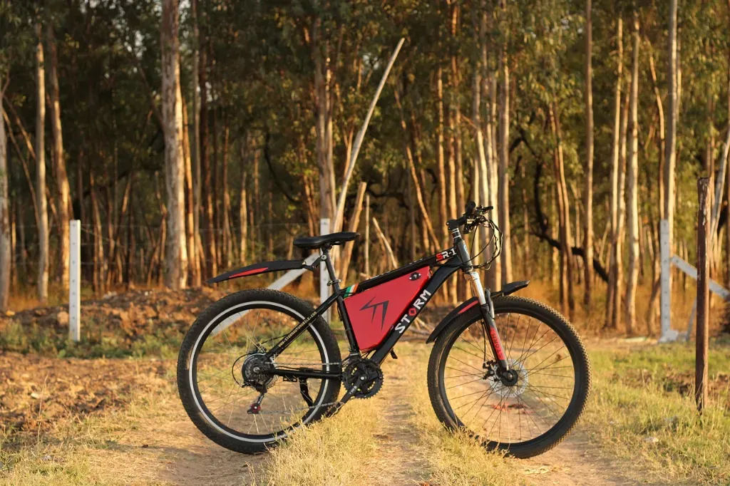 Rower typu e-bike